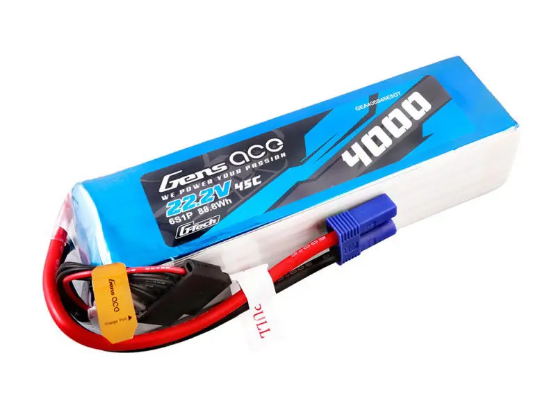 Li-Po G-Tech 6S 22.2V 4000Mah 45C With Ec5 1