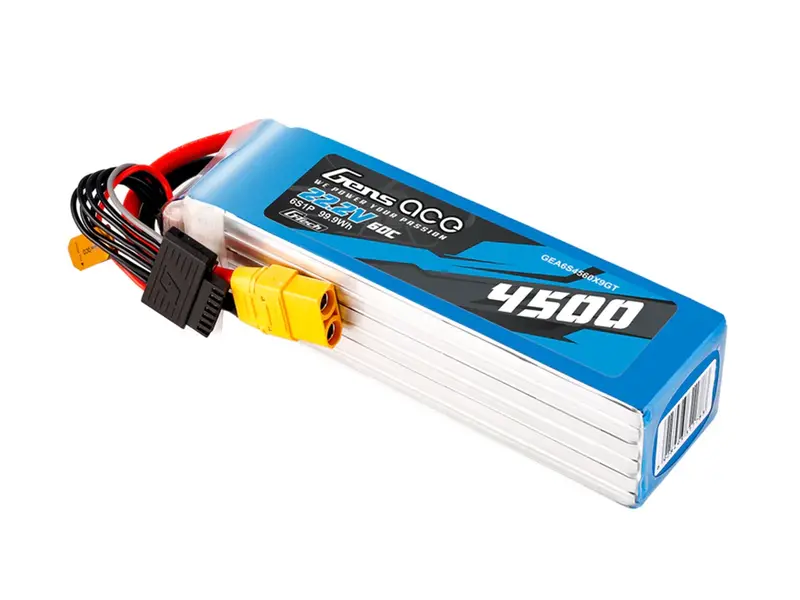 Li-Po G-Tech 6S 22.2V 4500Mah 60C With Xt90 1