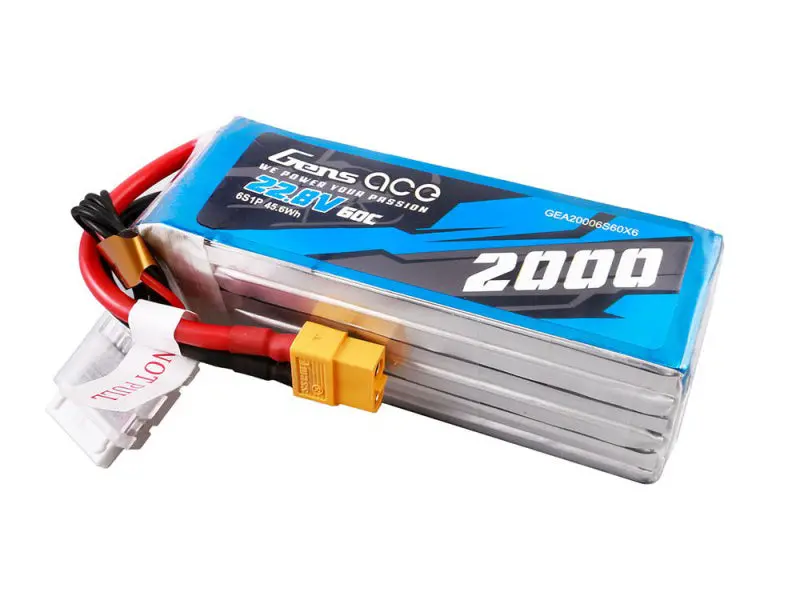 Li-Po Hv 6S 22.8V 2000Mah 60C With Xt60 1