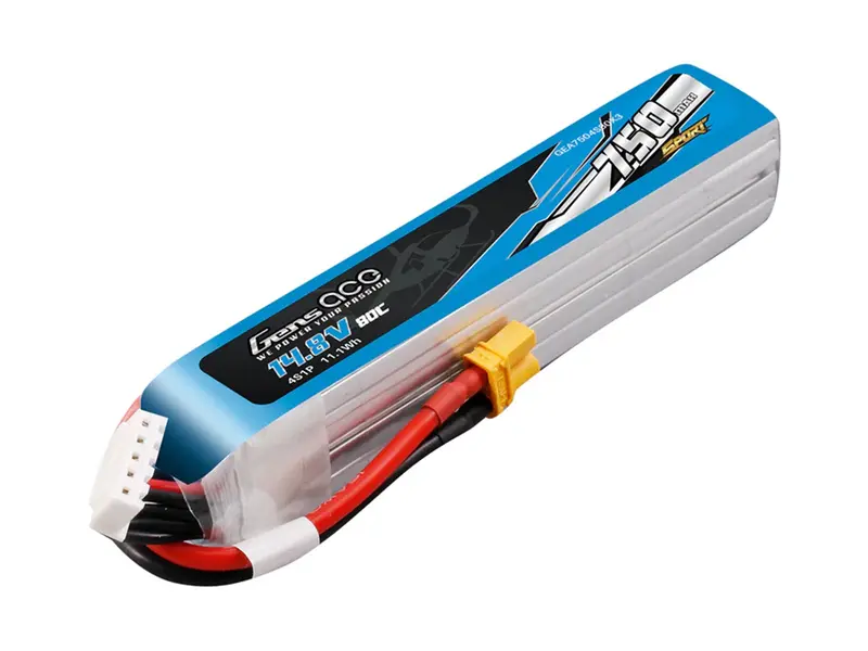 Li-Po Sport 4S 14.8V 750Mah 80C With Xt30 1
