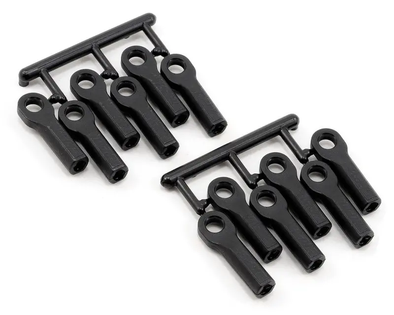 Long Traxxas Turnbuckle Rod End Set (Black) (12) Rpm-80512 1