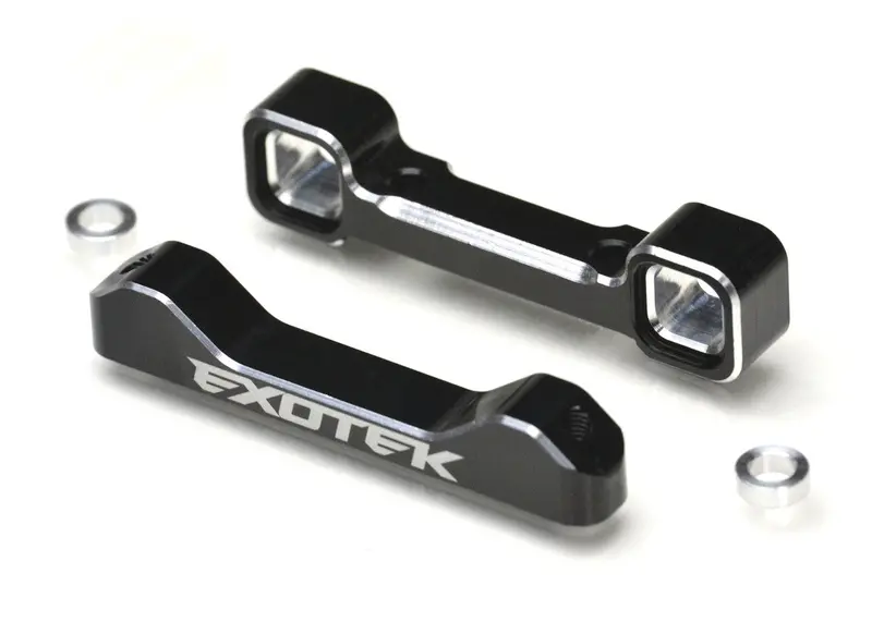 Losi 22S Arm Mounts, 1 Pair 7075 For Rear Toe Adjustments, Not For The Sprint, Exo2067 1