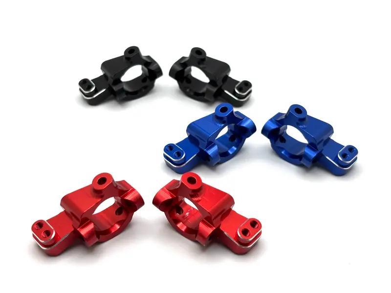 Losi 22S Sprint Aluminum Front Caster Blocks 1