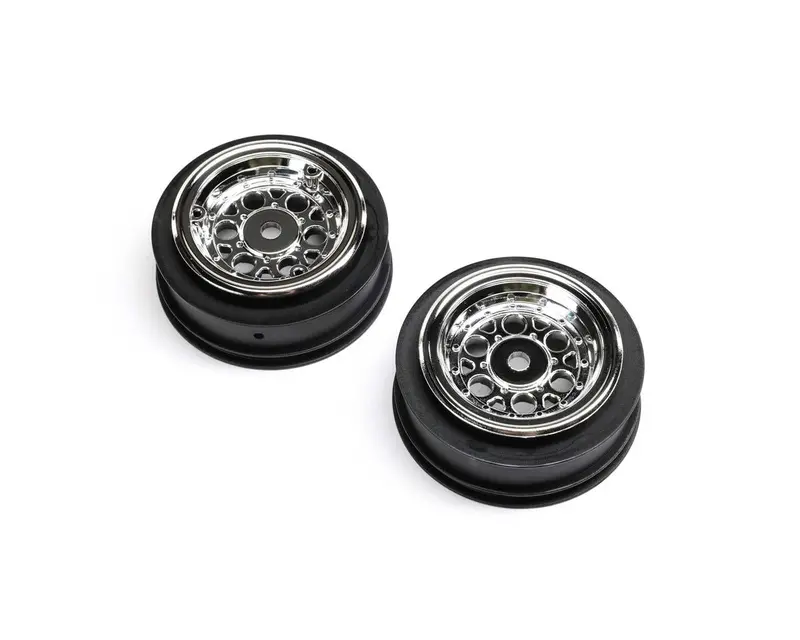 Losi 22S Sprint Car Chrome Front Wheel Set, Los-3015 1