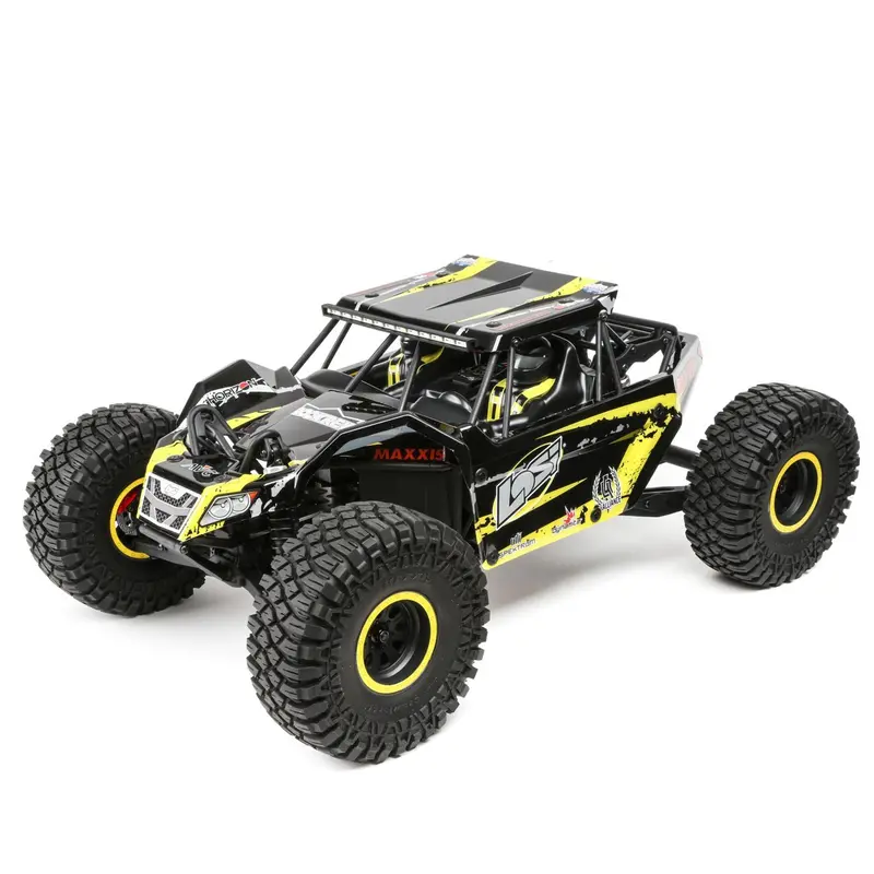 Losi Baja Rey Brushless 1/10 4Wd Rock Racer Rtr, Yellow, Los03009t1 1