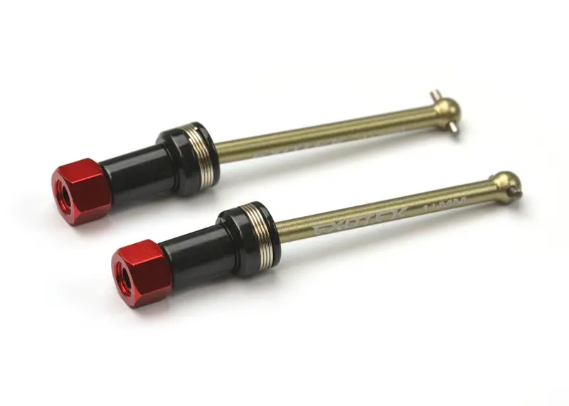 Losi Nascar Grom Racing Cvd Set, 41Mm Rear W/ Red Alloy Hexes, Exo2320 1