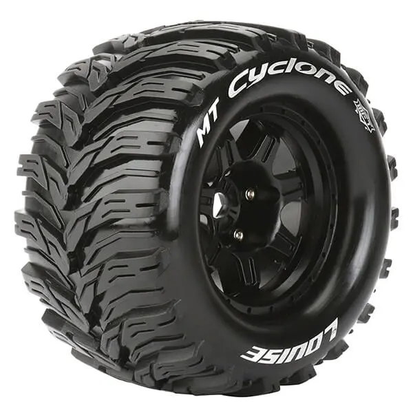 Louise Rc Mt-Cyclone 1/8 Sport 1/2" Offset Hex 17Mm Black 1