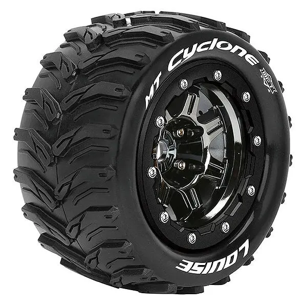 Louise Rc Mt-Cyclone T-Maxx Soft 1/2" Offset Hex 17Mm Black Chrome 1