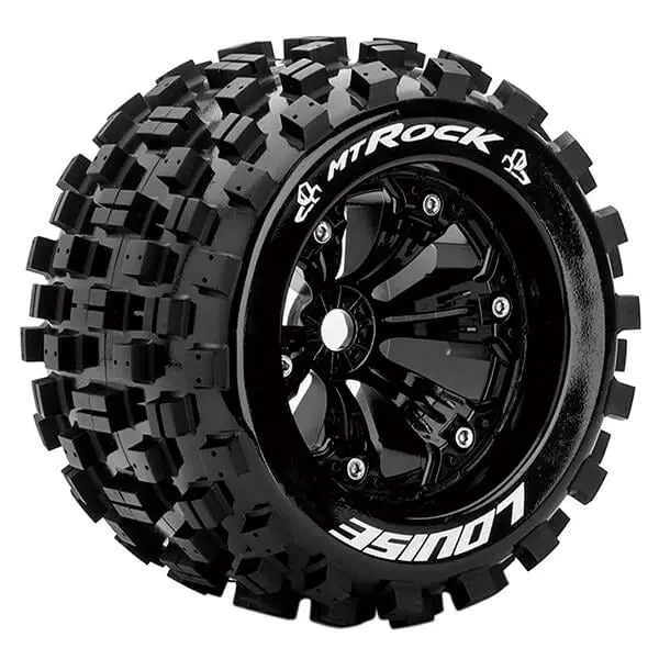 Louise Rc Mt-Rock 1/8 Sport 1 /2 Offset Black Ep E-Revo Fr & 1