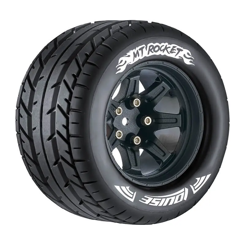 Louise Rc Mt-Rocket 1/10 Soft Hex 14Mm Black Arrma Granite 1