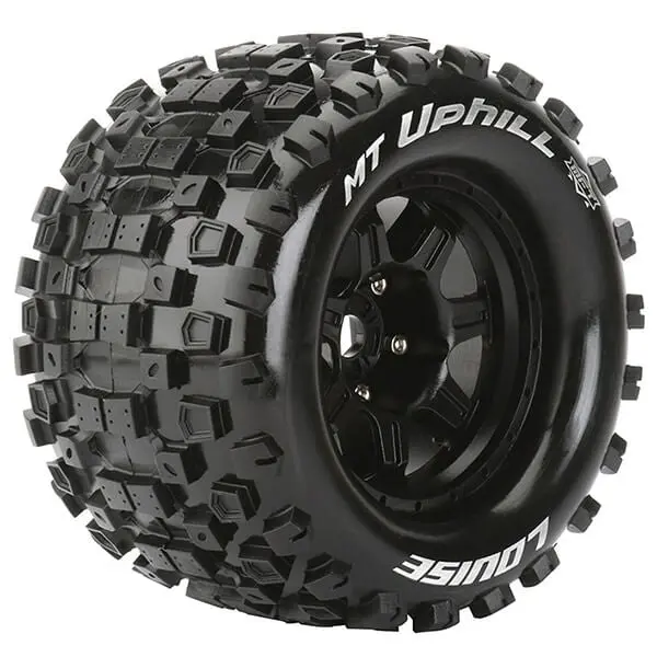 Louise Rc Mt-Uphill 1/8 Sport 0" Offset Hex 17Mm Black 1