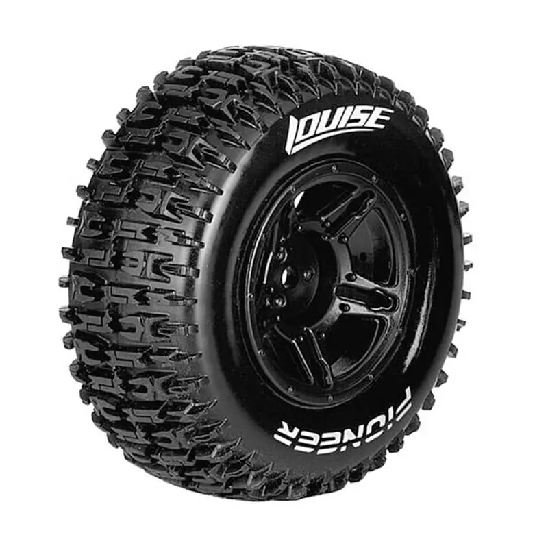 Louise Rc Sc-Pioneer 1/10 Rr Soft Slash Rr , Slash 4*4 F/R Black 1
