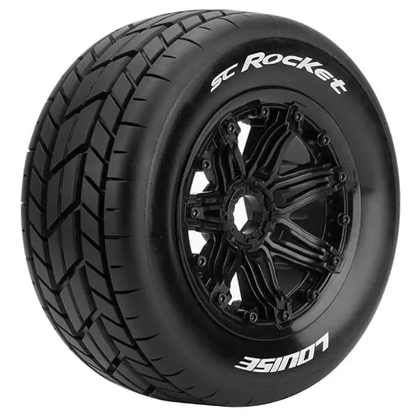 Louise Rc Sc-Rocket 1/5 Fr/Rr Sport Hex 24Mm Black 1