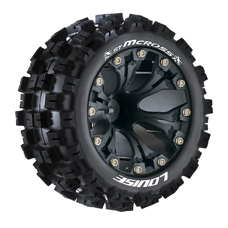Louise Rc St-Mcross 1/10 Soft 1/2 Offset Black Gp Jato 2Wd 1