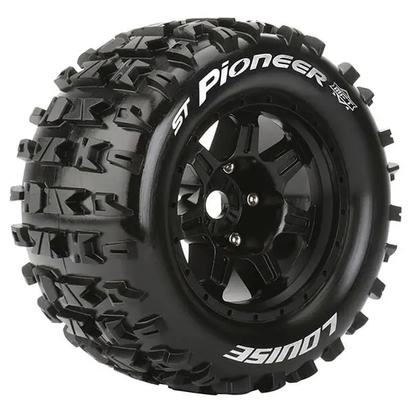 Louise Rc St-Pioneer 1/8 Sport 0" Offset Hex 17Mm Black 1