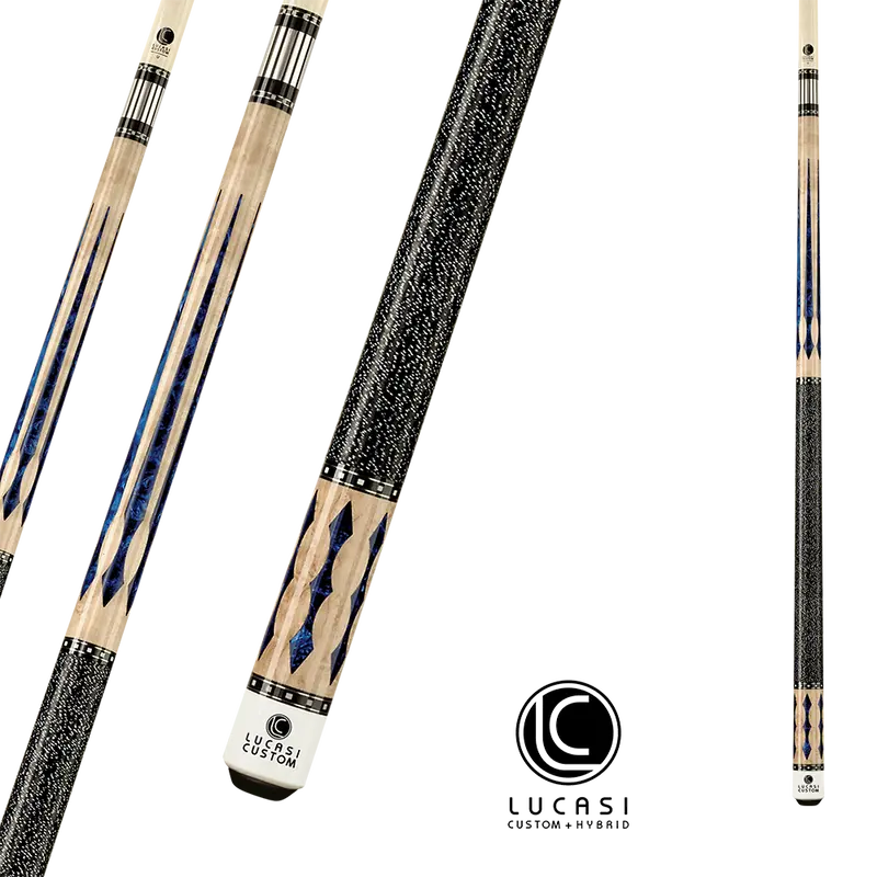 Lucasi Pool Cue Lz2004nb Black And Beige 13Mm 19Oz 1