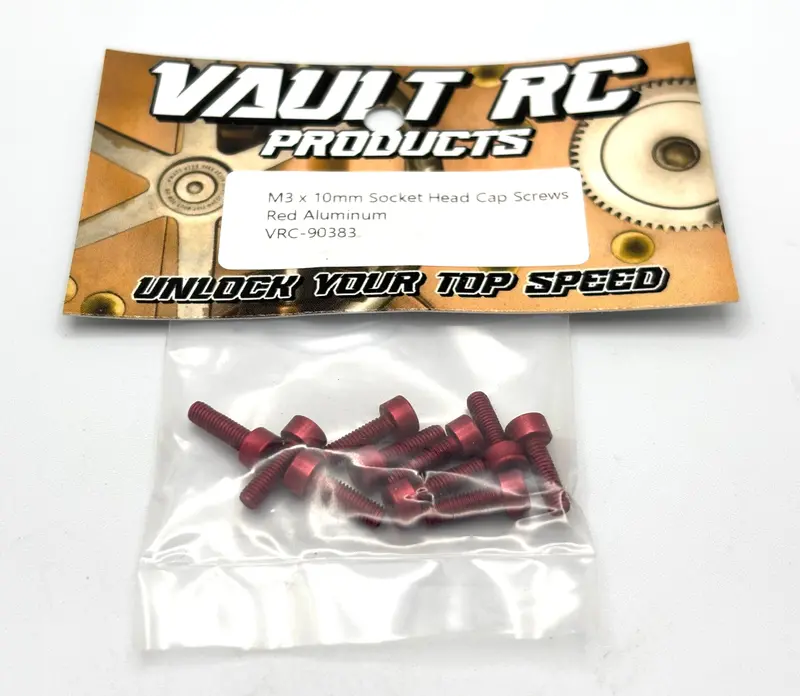 M3 X 10Mm Socket Head Cap Screws - Aluminum 2