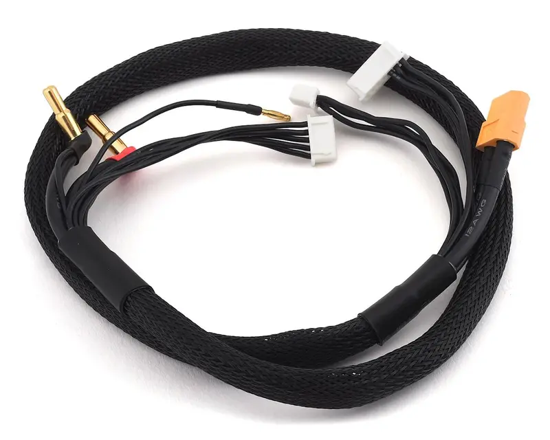 Maclan Max Current 2S/4S Charge Cable Lead W/4Mm & 5Mm Bullet Connector (Junsi X6 Icharger), Mcl4173 2