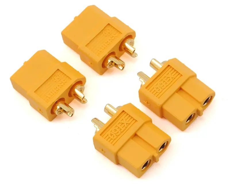 Maclan Xt60 Connectors (4 Female), Mcl-4047 1
