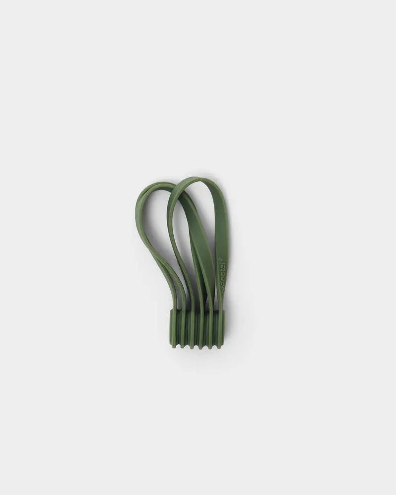 Magnetic Cable Ties - Mossy Green 1