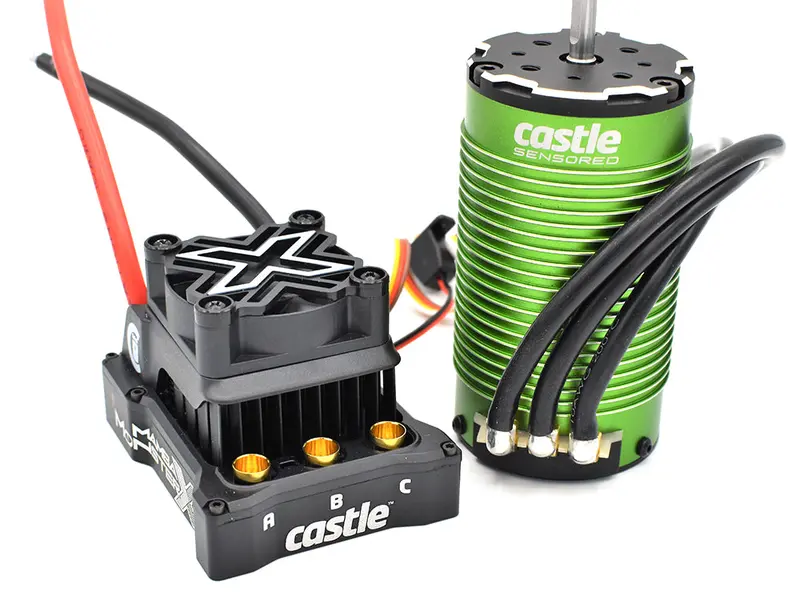 Mamba Monster X 8S, 33.6V Esc W/1520-1650Kv V2 Sensored Moto 1