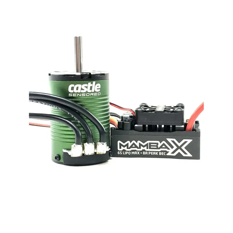 Mamba X Sct Pro,  Sensored, 25.2V Wp Esc & 1410-3800Kv 5Mm C 1