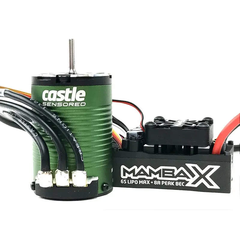 Mamba X Sct Pro,  Sensored, 25.2V Wp Esc & 1410-3800Kv Combo 1