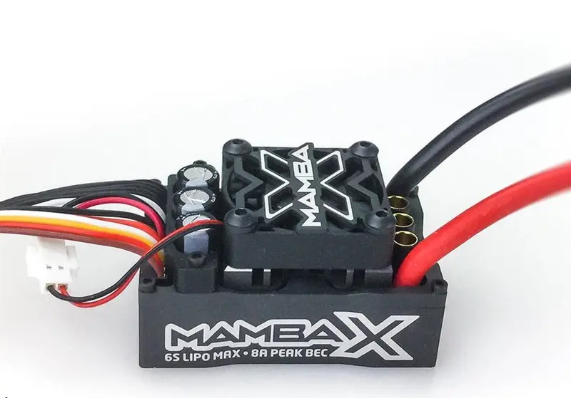 Mamba X,  Sensored, 25.2V Wp Esc, 8A Peak Bec, Datalogging 1
