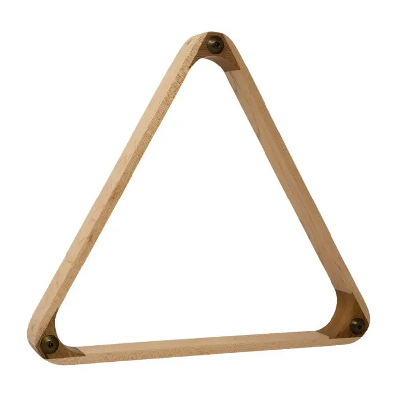 Maple Billiard Triangle With Sliding Support For  2 1/4" Balls 1