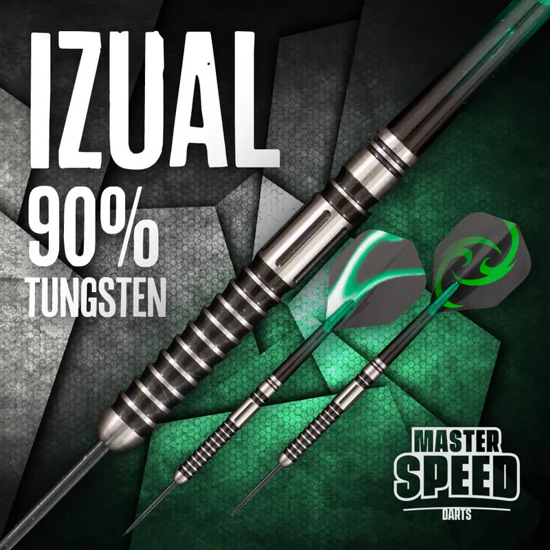 Master Speed Darts Izual 90% Tungsten Steel Tip 1