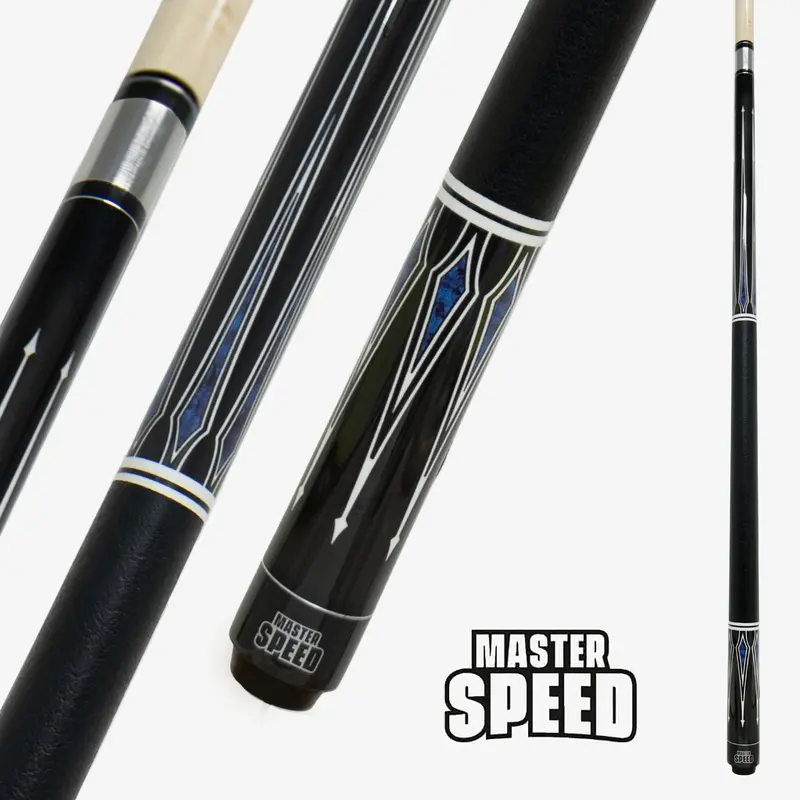 Master Speed Pool Cue Ol23-2 Blue 58'' 13Mm 1