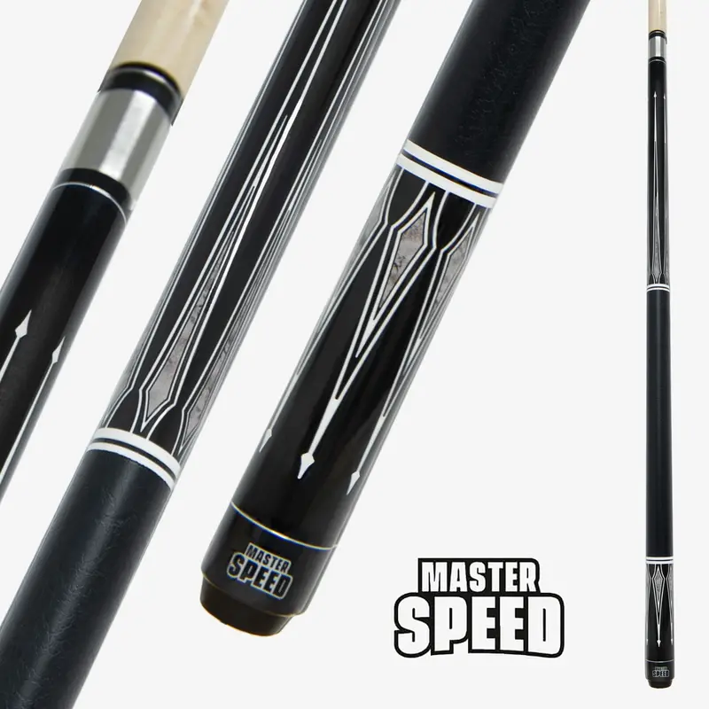 Master Speed Pool Cue Ol23-2 Grey 58'' 13Mm 1
