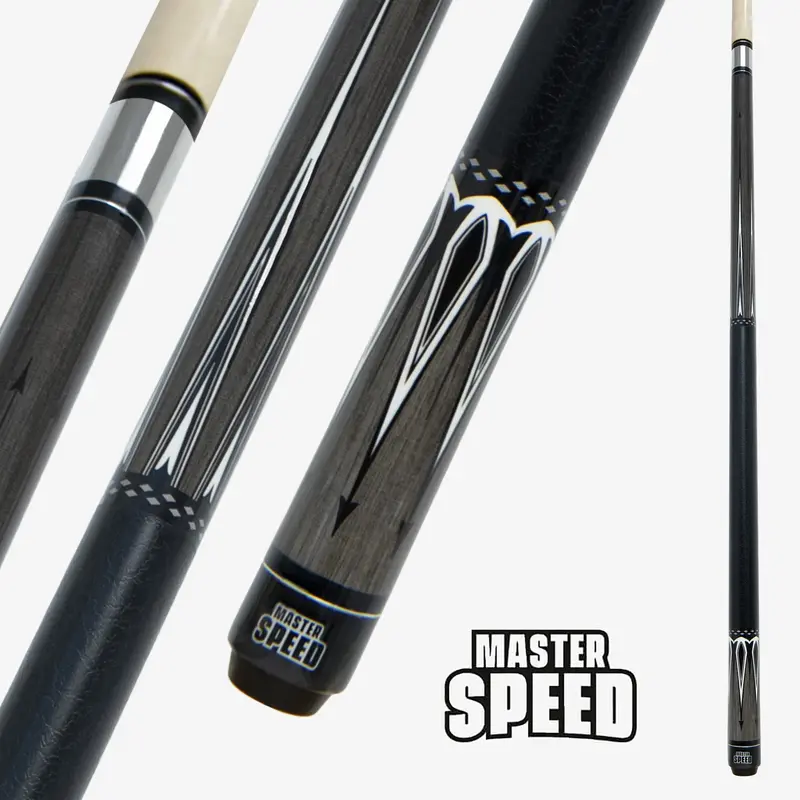 Master Speed Pool Cue Ol23-3 Grey 58'' 13Mm 1
