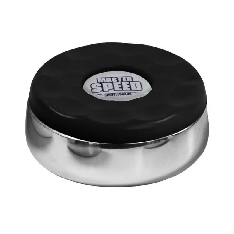 Master Speed Shuffleboard Stainless Steel Rock - Black 1