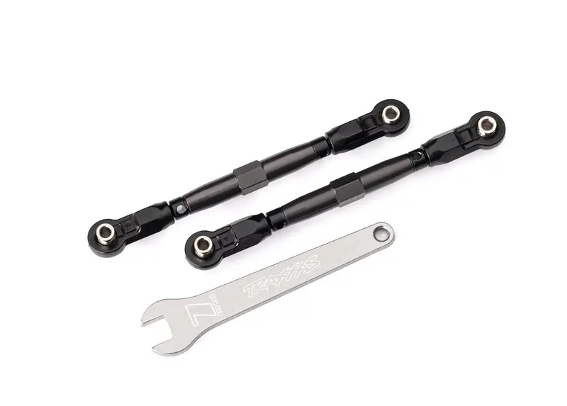 Maxx Toe Links, Front (Tubes Gray-Anodized, 7075-T6 Aluminum, Stronger Than Titanium), Tra-8948-Gray 1