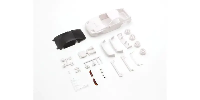 Mazda Savanna Rx-7 Fc3s White Body Set (W/Rim For Awd) Mzn213 1