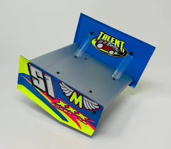 Mcallister Racing 7X7 Placerville Sprint Car Top Wing, Mca-435 1