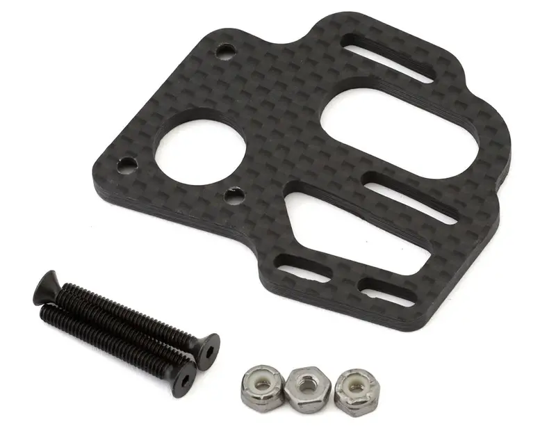 Mcallister Racing Custom Works Carbon Fiber Motor Plate, Mca-418 1