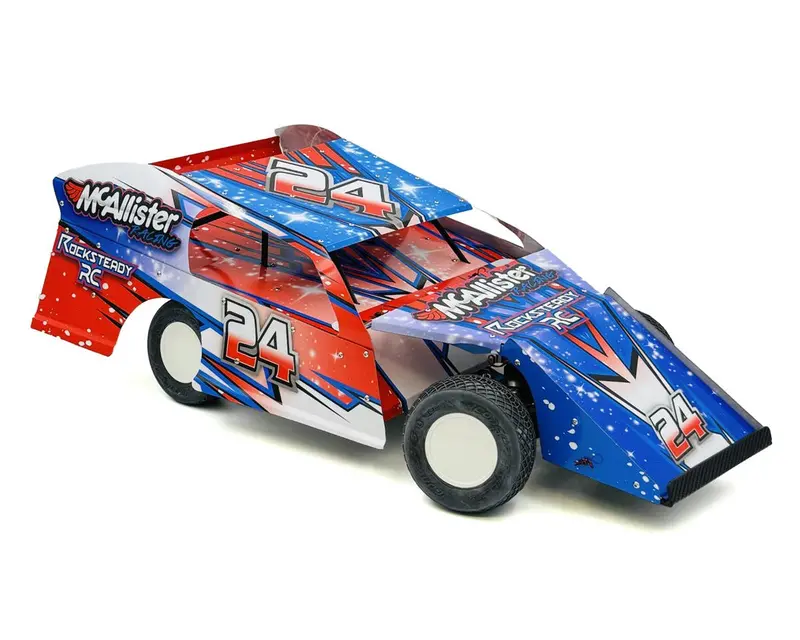 Mcallister Racing Dagger Sc Modified Oval Body (Clear), Mca-800 1