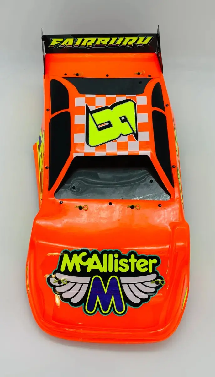 Mcallister Racing Fairbury Latemodel Body, Mca-323 4