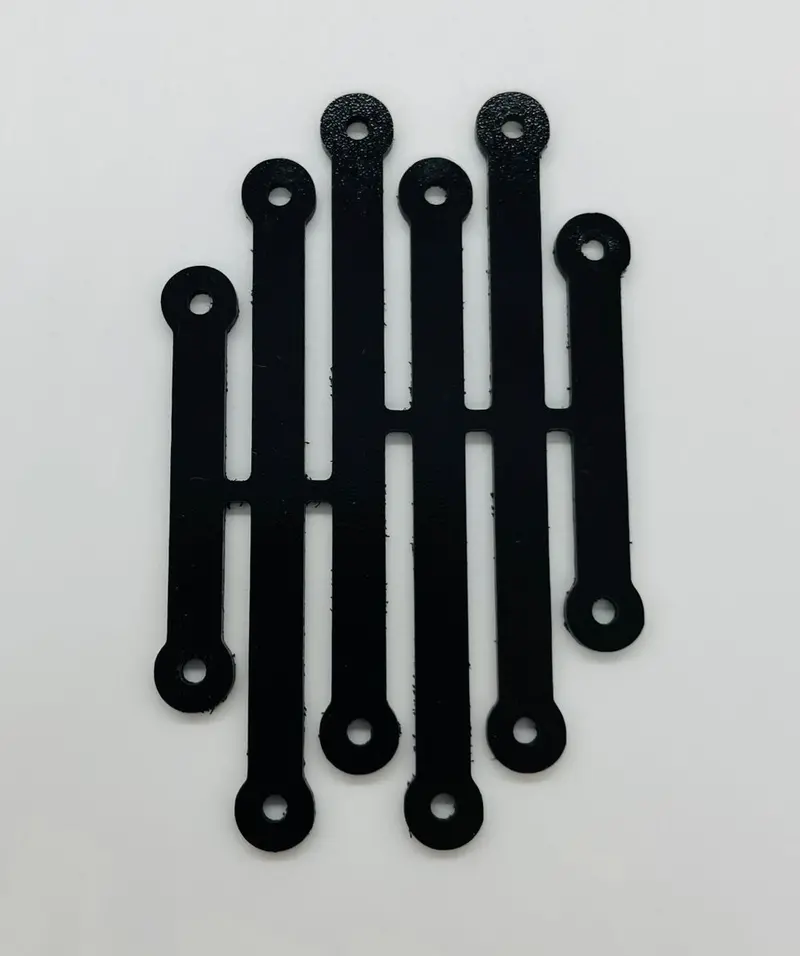 Mcallister Racing Kydex Brace Set For 1/10Th Bodies, Mca-709 1