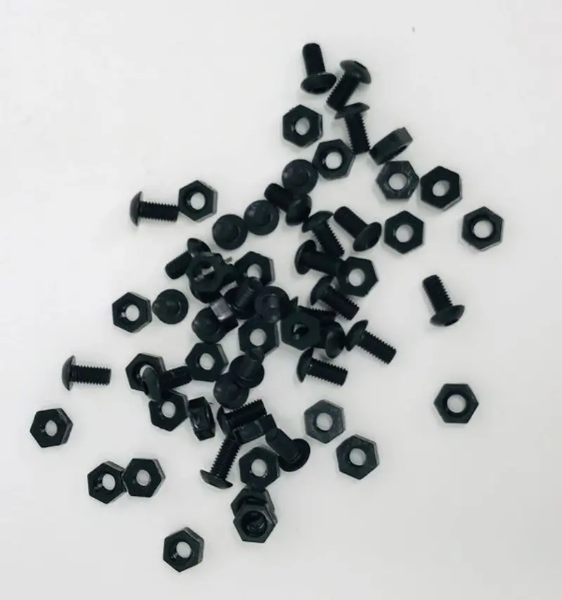 Mcallister Racing M3x6mm Aluminum Screws And Nylon Nuts (30), Mca-442 1