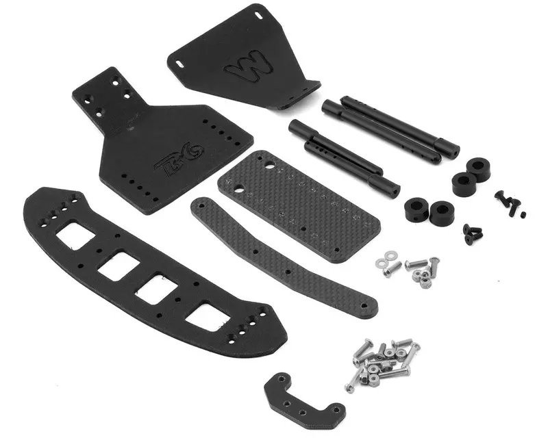 Mcallister Racing Team Associated Front & Rear Extension Body Mount Assembly, Mca-910 1