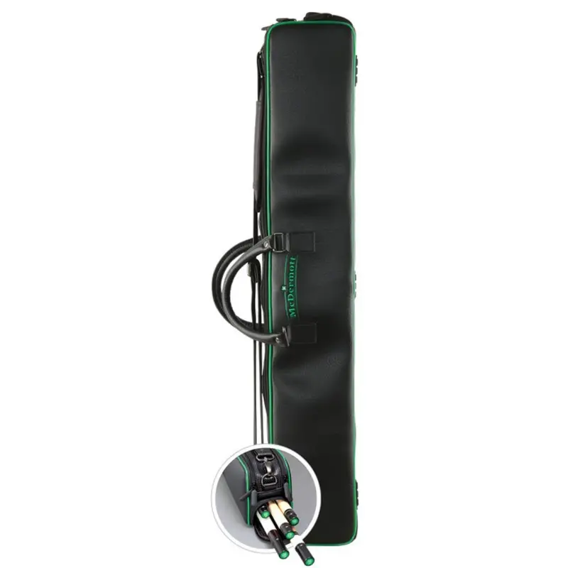 Mcdermott Hard/Soft Hybrid Cue Case Black 4B/7S 1