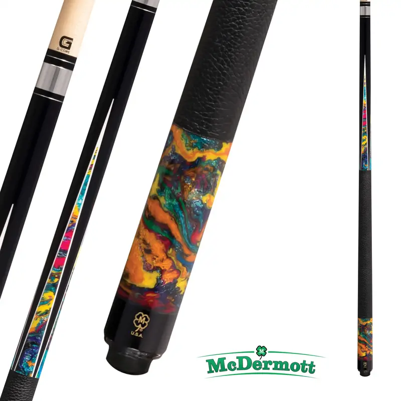 Mcdermott Pool Cue G-Series Colorful G904 12.5Mm 19Oz 1