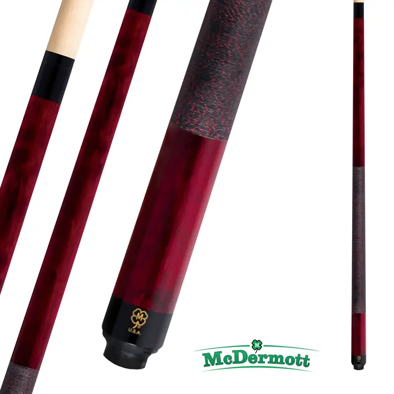 Mcdermott Pool Cue Gs-Series Gs03 Burgundy 12.5Mm 19Oz 1