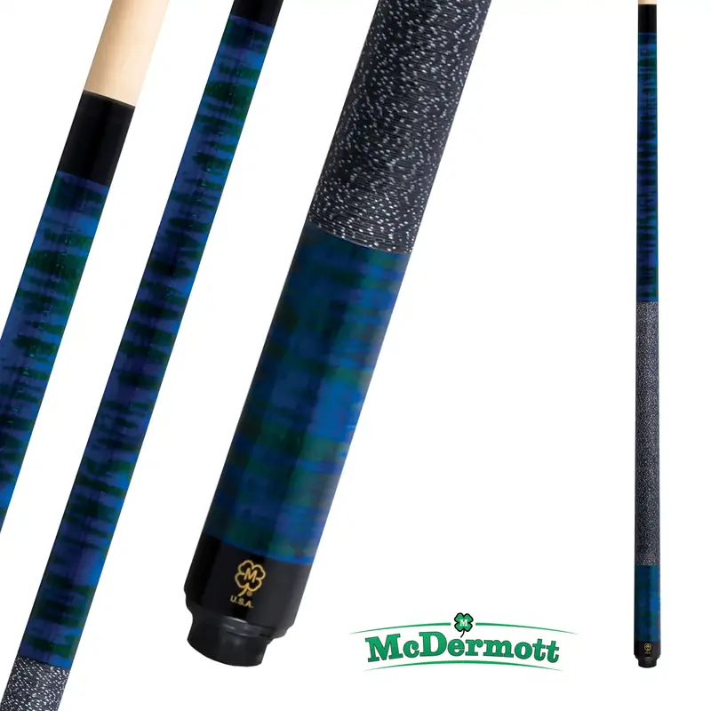 Mcdermott Pool Cue Gs-Series Gs08 Blue And Green 12.5Mm 19Oz 1