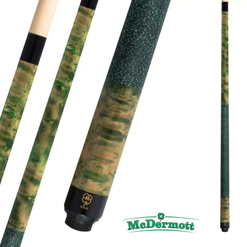Mcdermott Pool Cue Gs-Series Gs12 Green 12.5Mm 19Oz 1