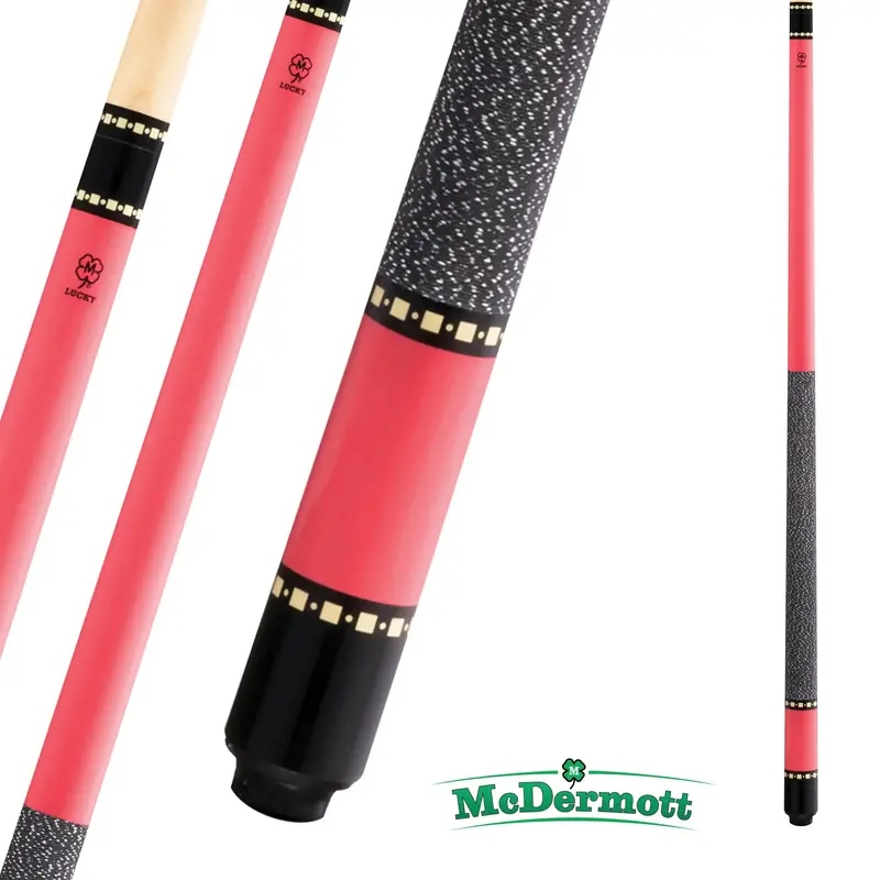 Mcdermott Pool Cue Lucky Series L13 Pink 13Mm 19Oz 1