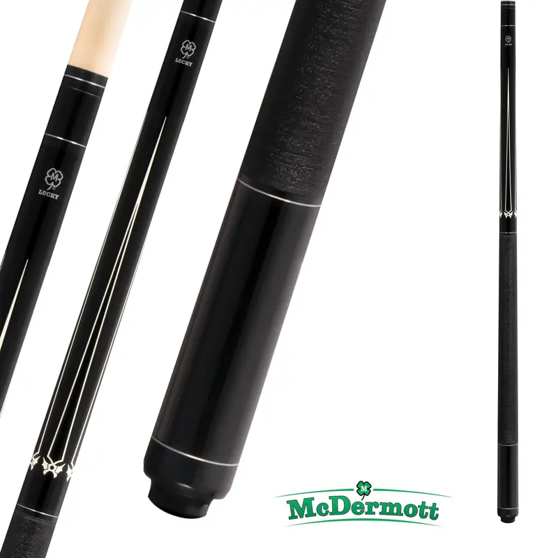 Mcdermott Pool Cue Lucky Series L16 Black And White 13Mm 19Oz 1